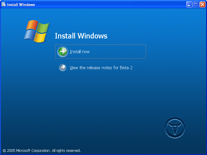 Installing Vista Beta 2