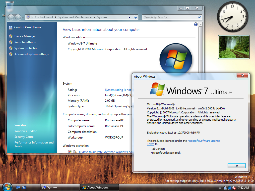 Создание сборок windows. Виндовс 7 Ultimate сборка. Установочный ОС Windows 7. Виндовс 7 первая версия. Виндовс 7 максимальная сборки.
