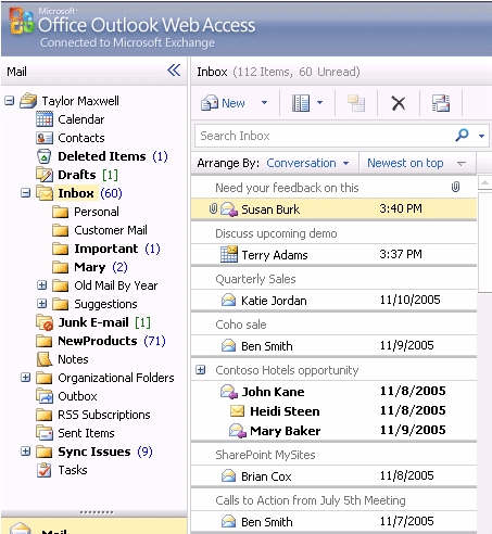 Web access https. Exchange почта. Outlook через браузер. Microsoft Outlook web access (owa),.